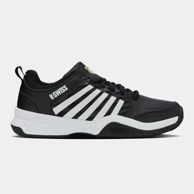 COURT EXPRESS 2 - 6 - Black/White/Soft Neon Green