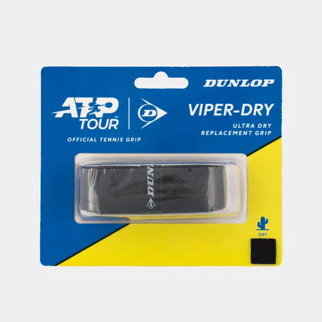ATP VIPER-DRY REP GRIP BLK 1PC BLISTER -