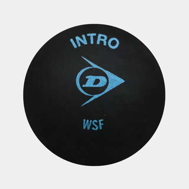 Intro Squash Ball 12pcs - blue dot - 3 Intro Squash Ball 12pcs - blue dot -