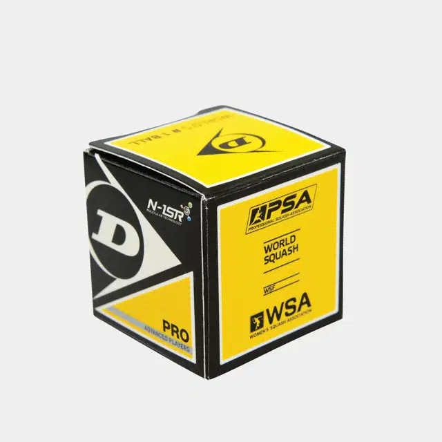 Pro Squash Ball 12pcs - double Yellow dot - 3 Pro Squash Ball 12pcs - double Yellow dot -