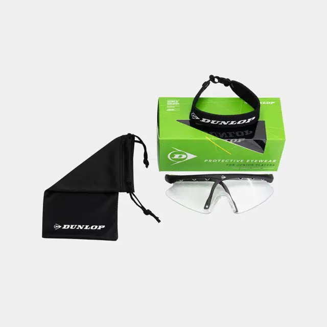 PROTECTIVE EYEWEAR-JUNIOR PLAYERS - BLACK -